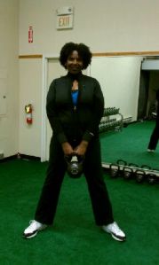 Lisa is here at Body of Work Total Fitness ready to put in hard work.